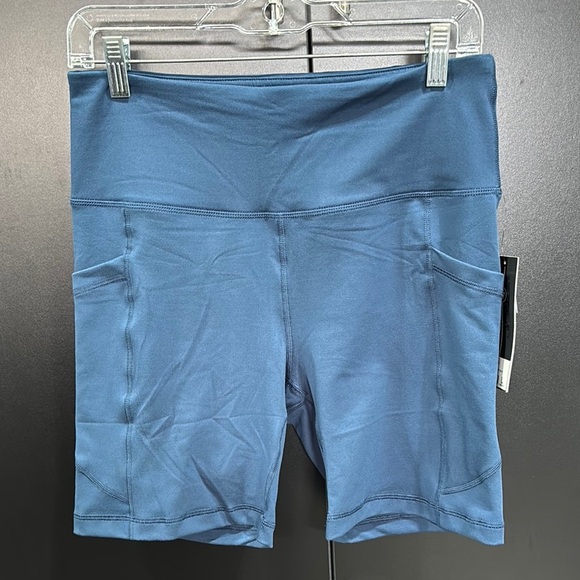 Velocity Grace High Rise sculpt & flow 7” bike shorts,leg pockets,4 way stretch - Picture 1 of 5